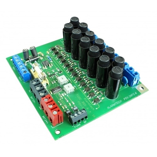 PSV 24FC-6 Alarmtech PSV 24FC-6 Carte fusible, 6-double avec indicateur LED